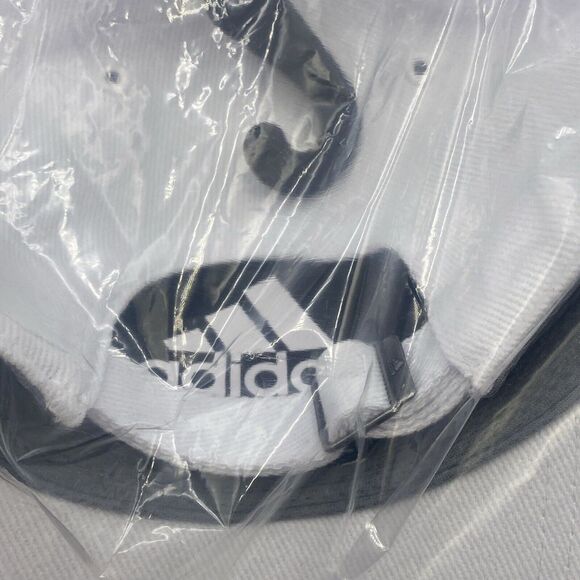 Adidas Hat Women's Structured Adjustable Fit White Gray - Picture 8 of 8